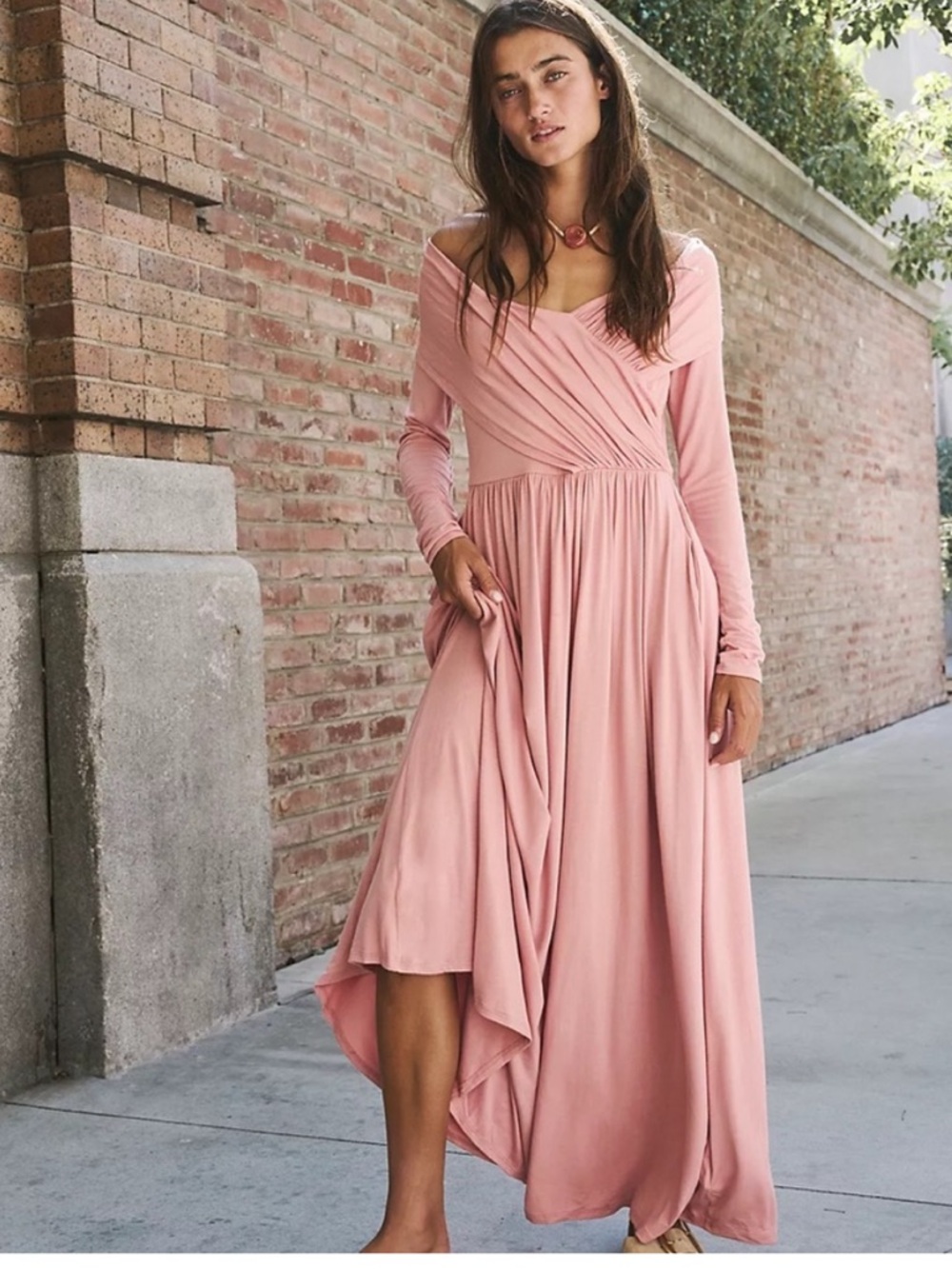 FREE PEOPLE Beach Arabesque Maxi Dress
